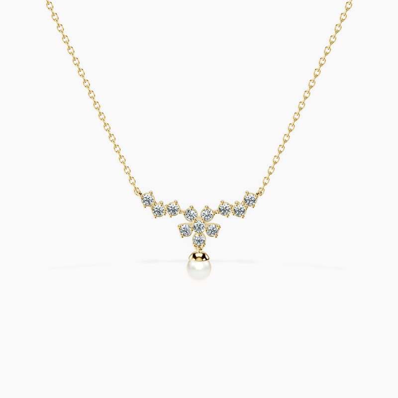 Frosted Pearl Necklace
