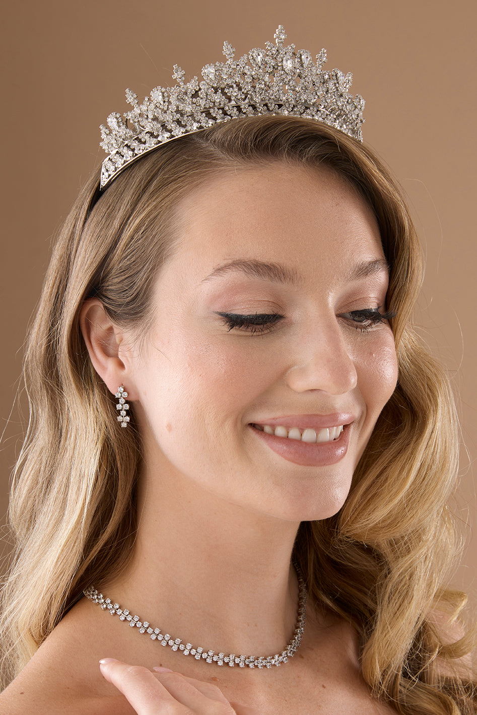 Gemna 3D Swarovski Tiara