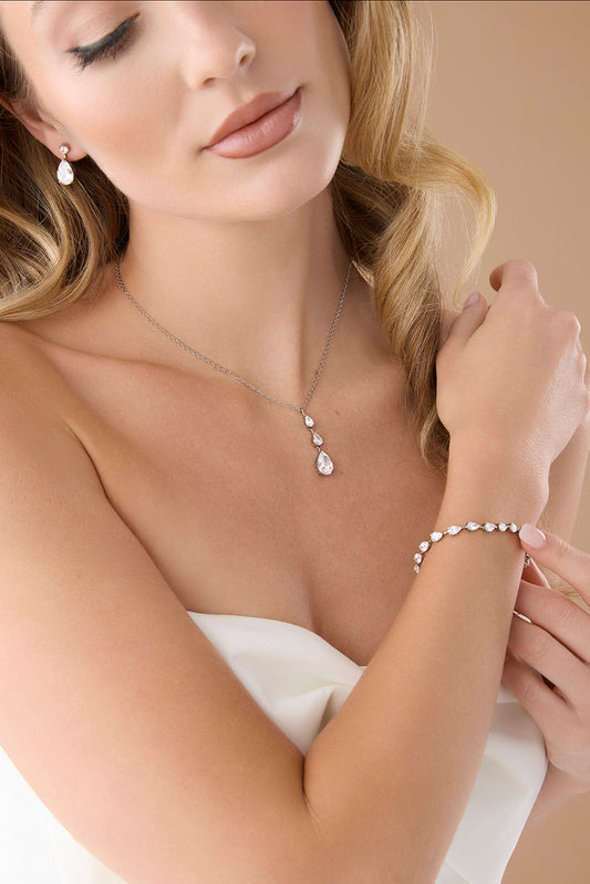 Dala Simulated Diamond Jewelry Set