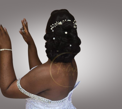 Soft Curls Updo Hair Styling Offer