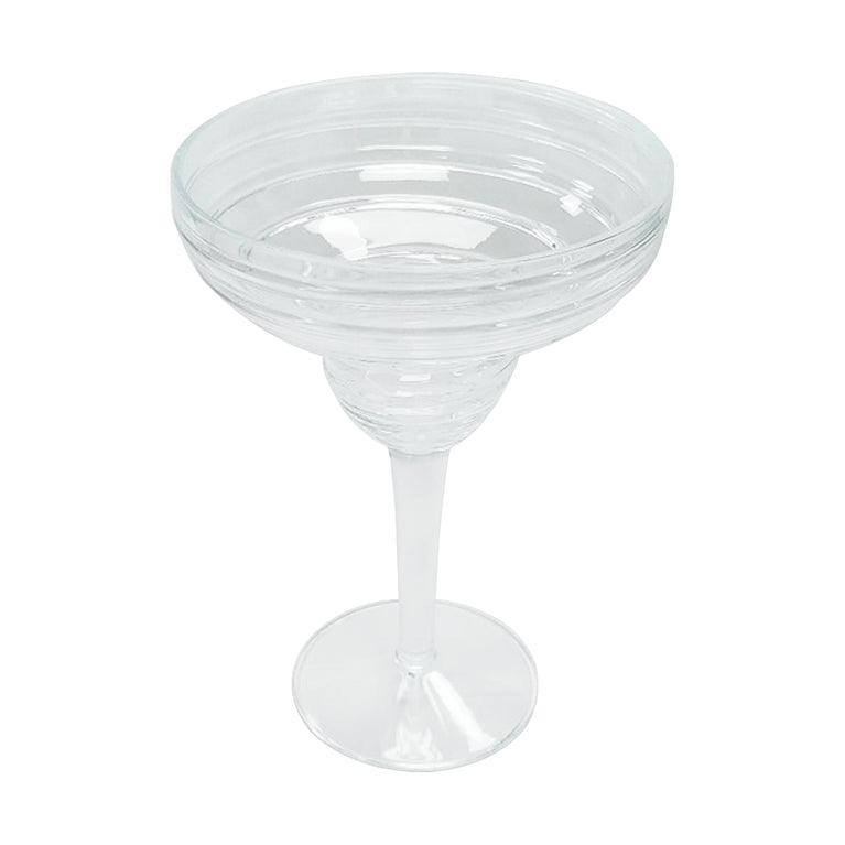 14 oz Clear Spiral Margarita Plastic Goblets
