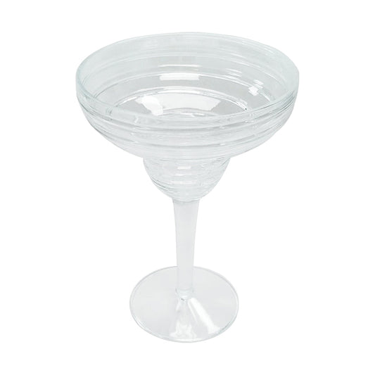 14 oz Clear Spiral Margarita Plastic Goblets