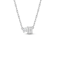 Duet Emerald Necklace