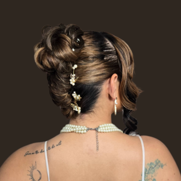 Vintage Chignon Hair Styling Offer