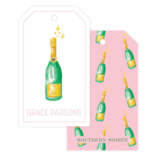 Poppin' Bottles Gift Tag