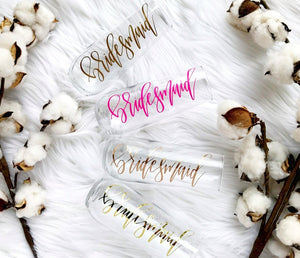 Bridesmaid Champagne Flute