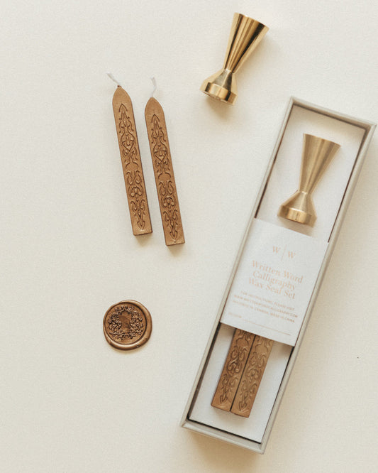 Brass Wax Seal Sets By Written Word Calligraphy