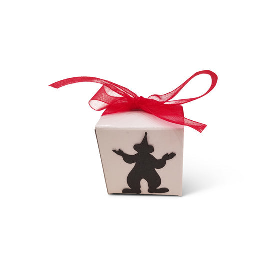 Clown Favor Box, Additional Colors Available & Can Be Personalized Upon Request, Ribbon Is Optional.