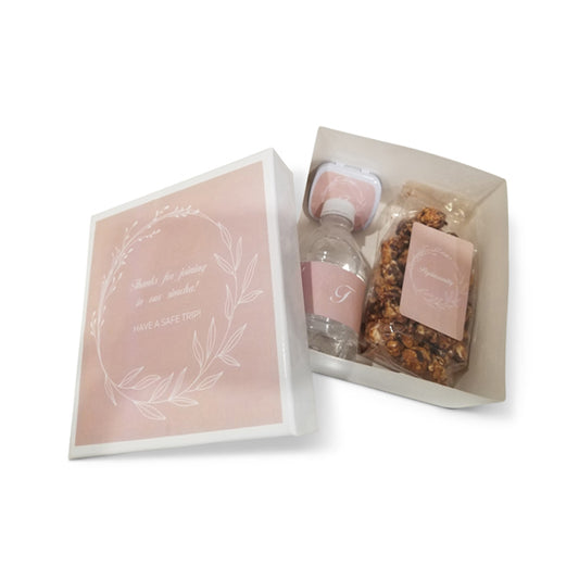 Kraft Wreath Design 6x6 To Go Package (Additional Colors And Custom Designs Available Upon Request)