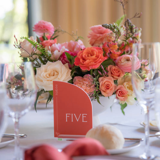 Fiesta Table Numbers