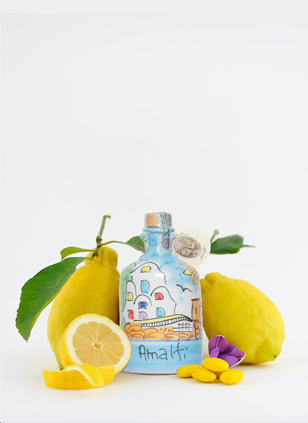 Limoncello in ceramic - Amalfi Coast Decor