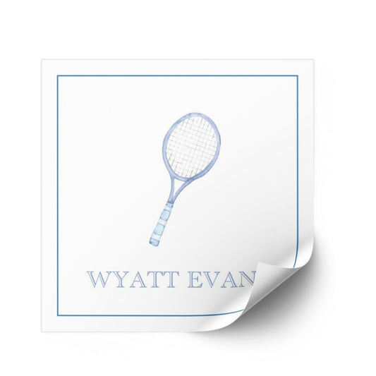Tennis Racquet Sticker