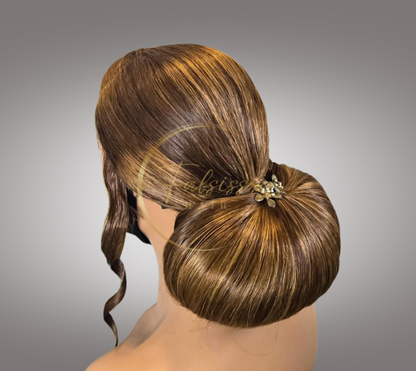 Low Bun Updo Hair Styling Offer