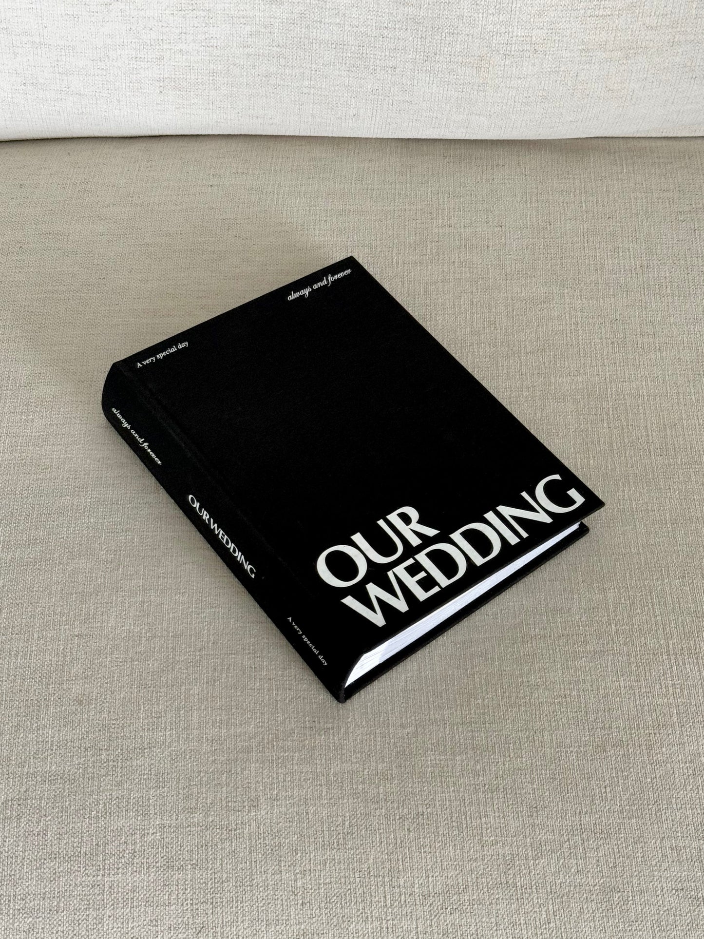 Wedding Photo Album In Black