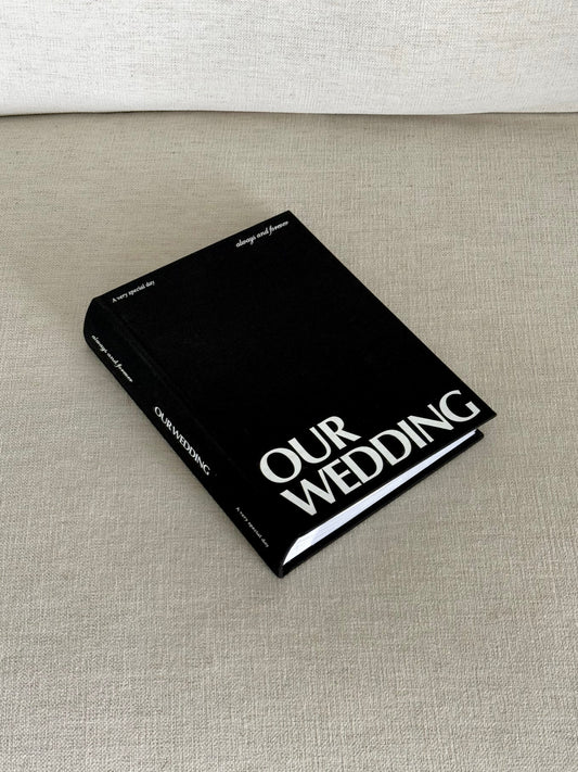 Wedding Photo Album In Black