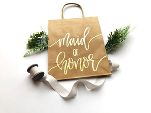 Maid Of Honor Gift Bag