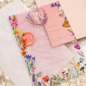 Clear Acrylic Wedding Table Sign - Welcome to Our Wedding