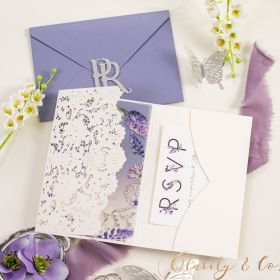 Clear Acrylic Wedding Table Sign - Welcome to Our Wedding