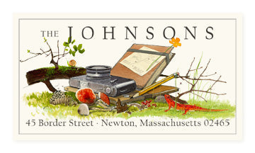 Field Trip Panoramic Return Address Labels