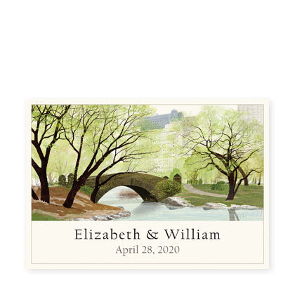 Gapstow Bridge Celebration Labels