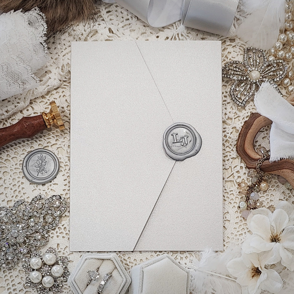 Pocketfold Wedding Invitation 3113