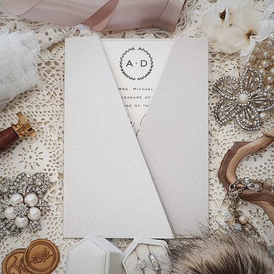 Gatefold Wedding Invitation 3321