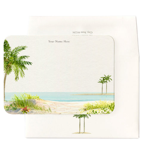 Key West Personalized Note Cards