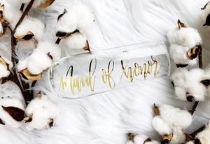 Maid of Honor Champagne Flute