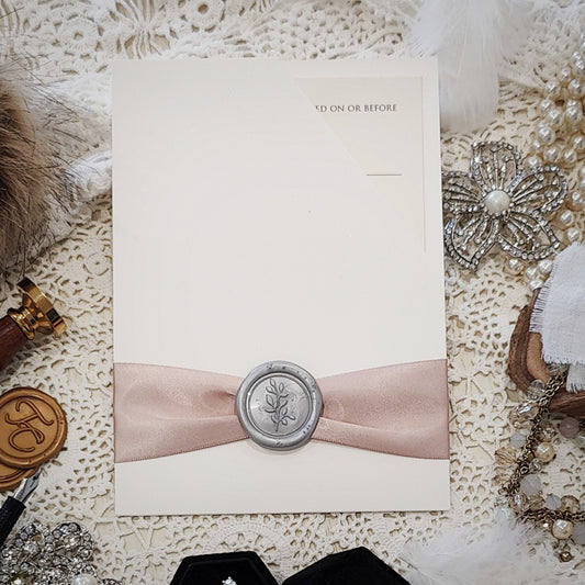 Pocket Wedding Invitation 3403