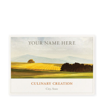 Golden Field Canning Labels
