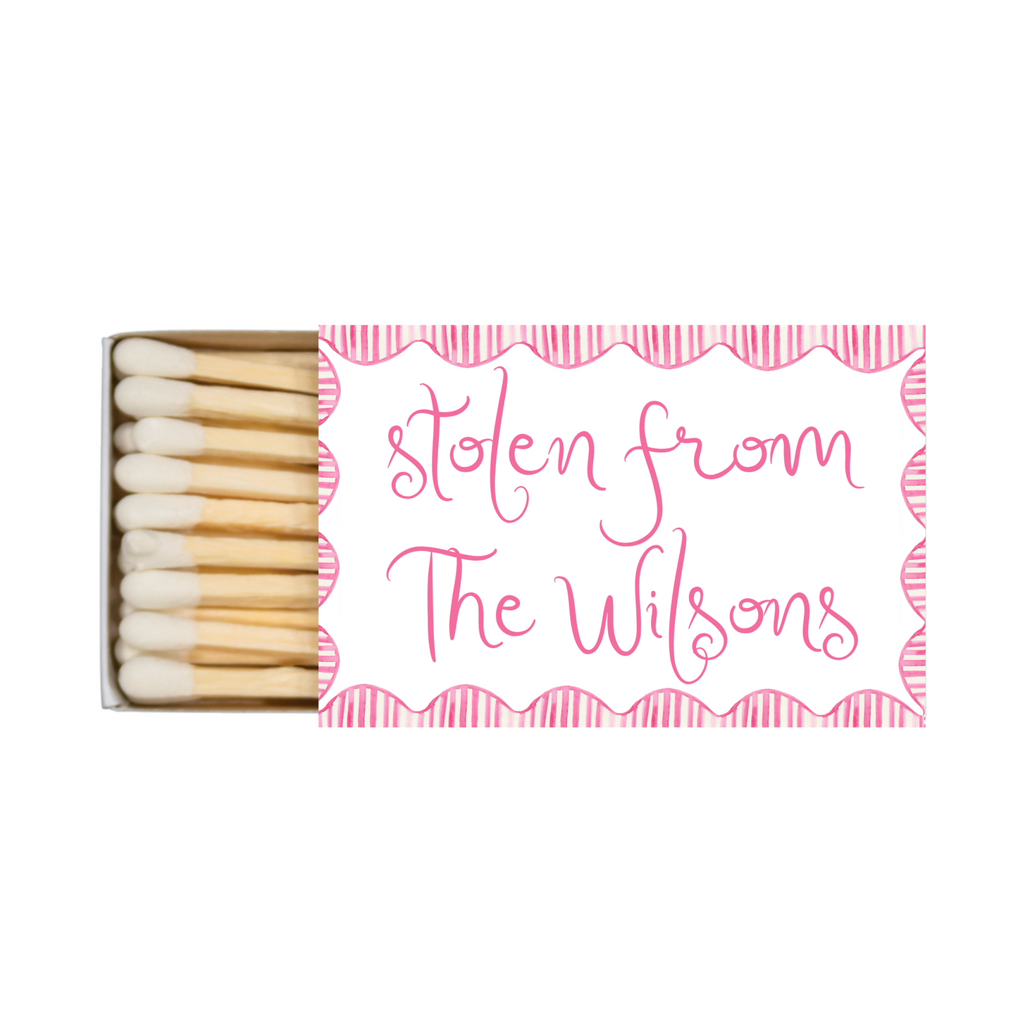 Pink Scallop - Matches