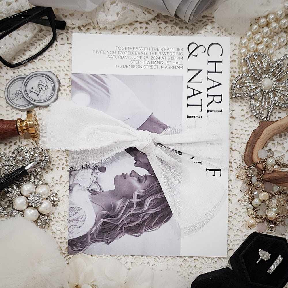 Photo Wedding Invitation 3903