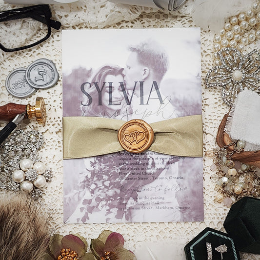 Photo Wedding Invitation 3906