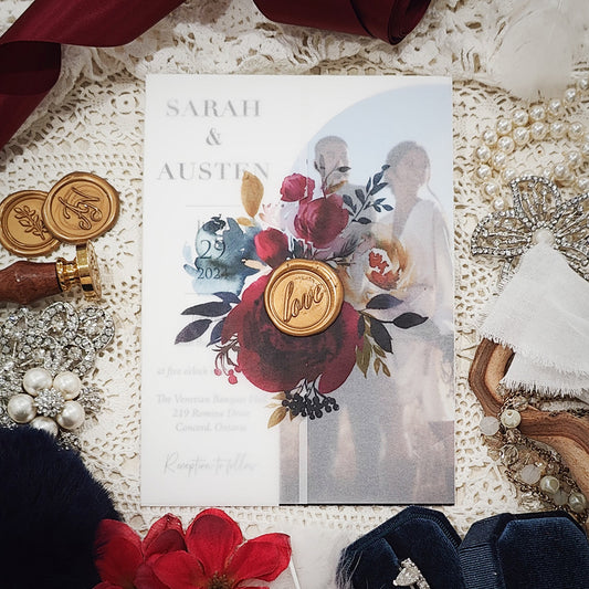 Photo Wedding Invitation 3907