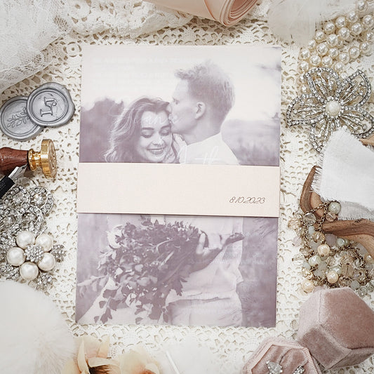 Photo Wedding Invitation 3911