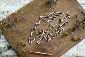 Bryson + Audrey Wedding Guest Book Sign