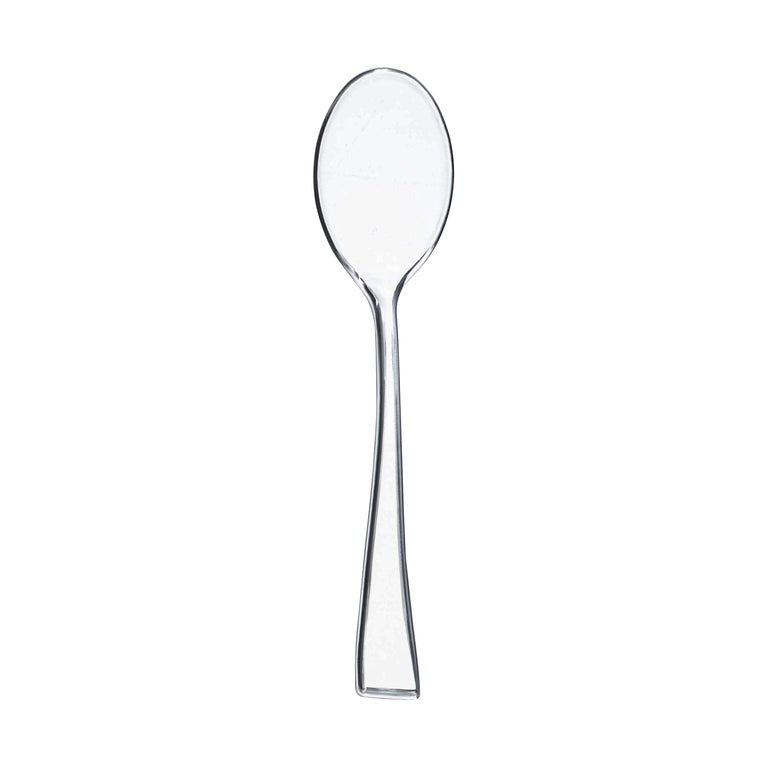 Clear Mini Plastic Disposable Tasting Spoons