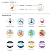Personalized Mint Life Savers Favors