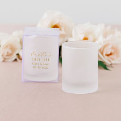 2.75 oz. Frosted Shot Glass Favor - Blank | Designs Available