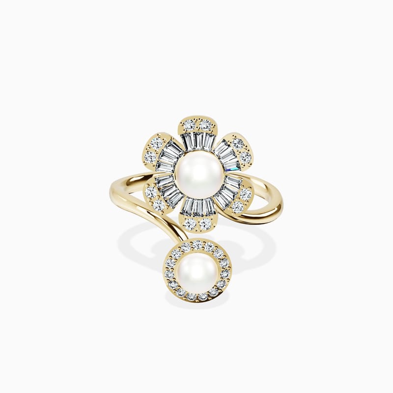 Flora Pearl Ring