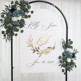 Clear Acrylic Wedding Table Sign - Welcome to Our Wedding