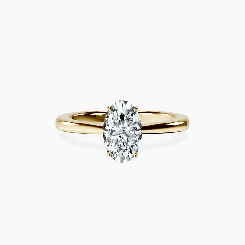 4 Prong Oval Ring
