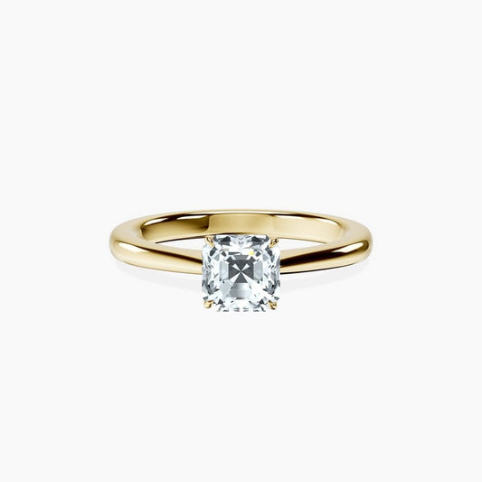 4 Prong Asscher Ring
