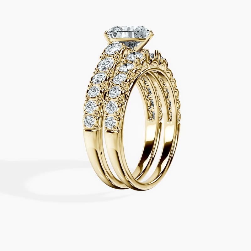 Graduated Heart Ring