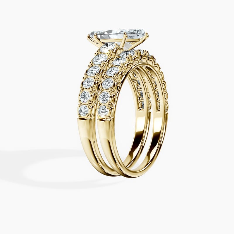 Graduated Marquise Ring