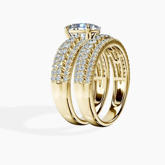 3 Row Oval Ring