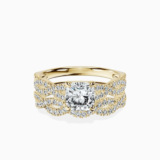 Infinity Cushion Ring