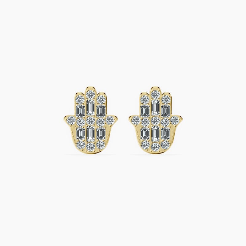 Hamsa Studs
