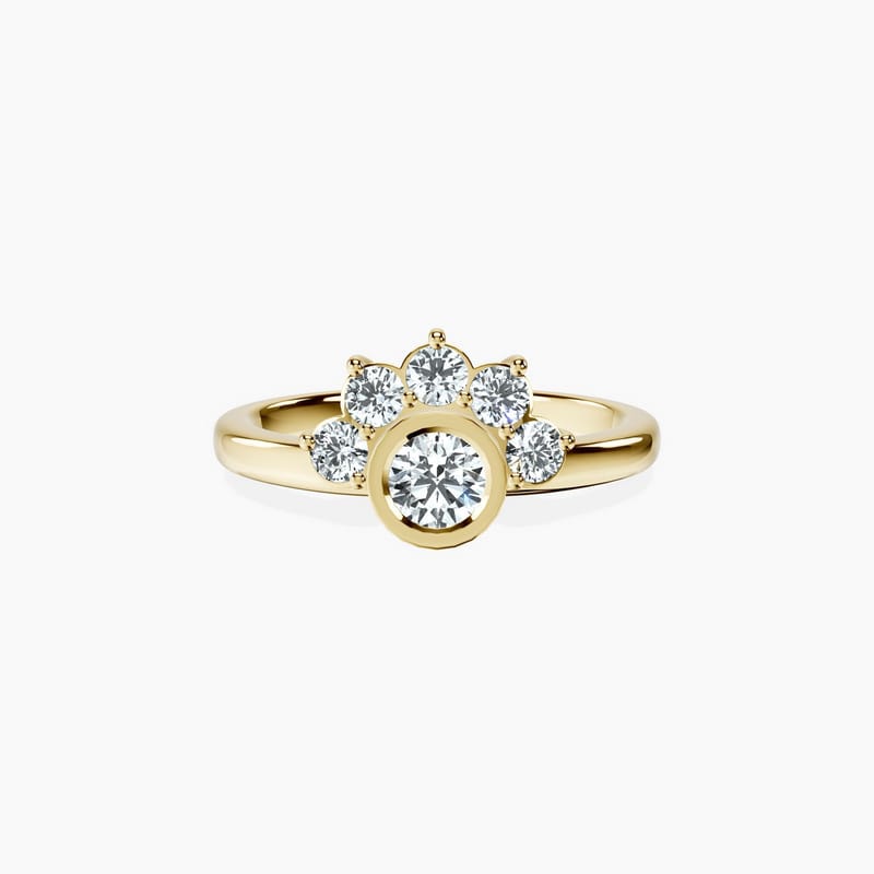Golden Fleur Ring