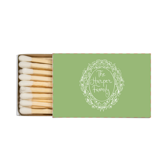 Family Floral Crest - Matches